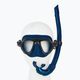 Cressi Calibro + Corsica potápačský set maska + šnorchel modrý DS434550