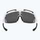 SCICON Aerowatt Foza biele lesklé/scnpp viaczrkadlové strieborné cyklistické okuliare EY38080800 5