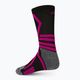 Mico stredne ťažké lyžiarske ponožky X-Performance X-C black/pink CA146 2