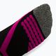 Mico stredne ťažké lyžiarske ponožky X-Performance X-C black/pink CA146 4