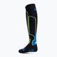 Lyžiarske ponožky Mico Heavy Weight Superthermo Primaloft Black/Blue CA116 2