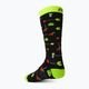 Detské ponožky Mico Medium Weight Warm Control Ski čierno-žlté CA2699 2