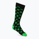 Detské ponožky Mico Medium Weight Warm Control Ski čierno-zelené CA2699