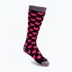 Detské ponožky Mico Medium Weight Warm Control Ski čierno-červené CA2699