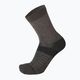 Mico Medium Weight Crew Outdoor Tencel sivo-béžové trekingové ponožky CA155 4