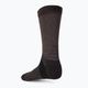Mico Medium Weight Crew Outdoor Tencel sivo-béžové trekingové ponožky CA155 2