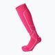 Dámske lyžiarske ponožky Mico Medium Weight Warm Control Pink CA226 4