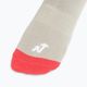Nordica Multisports Winter Jr detské lyžiarske ponožky 2 páry lt grey/coral/white 4