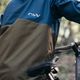 Pánska cyklistická bunda Northwave Easy Out Softshell tmavomodrá / lesná zelená 10