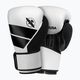 Hayabusa S4 čiernobiele boxerské rukavice S4BG 7