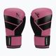 Hayabusa S4 ružovo-čierne boxerské rukavice S4BG