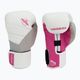 Hayabusa T3 boxerské rukavice bielo-ružové T314G 3