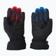 Detské lyžiarske rukavice Dainese Hp Scarabeo black taps/high risk red/lapi 2