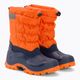 CMP Hanki 2.0 arancio detské snehové topánky 4