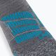 Skarpety UYN Ski Comfort Fit  szaro-niebieskie S100044 3