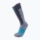 Skarpety UYN Ski Comfort Fit  szaro-niebieskie S100044 4