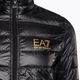 Pánska bunda EA7 Emporio Armani Train Core ID Down Light black/gold s logom 3