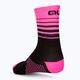 Cyklistické ponožky Alé čierno-ružové One L22217543 2