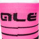 Cyklistické ponožky Alé čierno-ružové One L22217543 3
