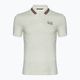 Pánske tričko EA7 Emporio Armani Golf Pre Polo Check silver birch