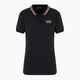 Dámske tričko EA7 Emporio Armani Golf Pro Polo Damier black