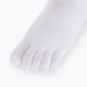 Vibram Fivefingers Athletic No-Show ponožky 2 páry čierne a biele S15N12PS 3