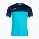 Tenisové tričko Joma Montreal modro-hnedé 12743.13