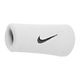 Náramky Nike Swoosh Doublewide Wristbands biele NNN05-101