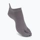 Ponožky Vibram Fivefingers Athletic No-Show sivé S15N03