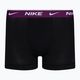 Pánske boxerky Nike Everyday Cotton Stretch Trunk 3 páry čierna/fialová/oranžová 3