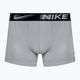Pánske boxerky Nike Dri-Fit Essential Micro Trunk 3 páry fialová/volkovo šedá/čierna 3