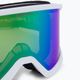 Lyžiarske okuliare Dragon DX3 OTG biele a zelené 5