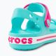 Detské sandále Crocs Crockband pool/candy pink 9