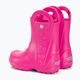 Crocs Handle Rain Boot Detské cukríky ružové wellingtons 3