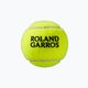 Wilson Roland Garros Clay Ct tenisové loptičky 3 ks žlté WRT125000 4