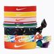 Nike Zmiešané gumičky do vlasov 9 ks oranžová N0003537-950