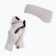 Dámska súprava páska na ruku + rukavice Nike Essential sivá N1000598-931