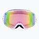 Lyžiarske okuliare Red Bull SPECT Spect Solo S1-S3 matné biele/biele fotochromatické/ružové zrkadlové 2