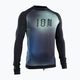 Pánske plavecké tričko ION Lycra Maze čierno-modré 48232-4230