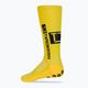 Pánske protišmykové futbalové ponožky Tapedesign žlté 2
