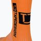 Protišmykové futbalové ponožky Tapedesign oranžové 3