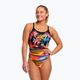 Dámske jednodielne plavky Funkita Diamond Back One Piece sunset city 6