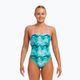 Dámske jednodielne plavky Funkita Strapped In One Piece teal wave 2