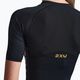 Dámsky triatlonový oblek 2XU Light Speed Sleeved black/gold 4