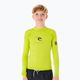 Detské plavecké tričko Rip Curl Corps Rash Vest 478 zelené 11MBRV