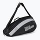 Tenisová taška Wilson RF Team 3 Pack black and white WR8005801