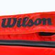 Wilson Junior Racketbag detská tenisová taška červená WR8017804001 3