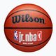 Basketbalová lopta Wilson NBA JR Fam Logo Indoor Outdoor hnedá veľkosť 6