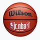 Basketbalová lopta detskáWilson NBA JR Fam Logo Indoor Outdoor brown veľkosť 5