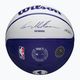 Basketbalová lopta detská Wilson NBA Player Local Markkanen modrá veľkosť 5 5